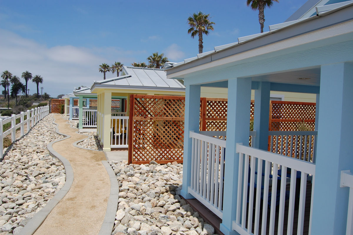 New Cottages at Camp Pendleton Beach Facilitated by the